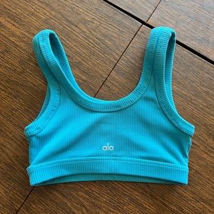 ALO Yoga Wellness Bra Blue S